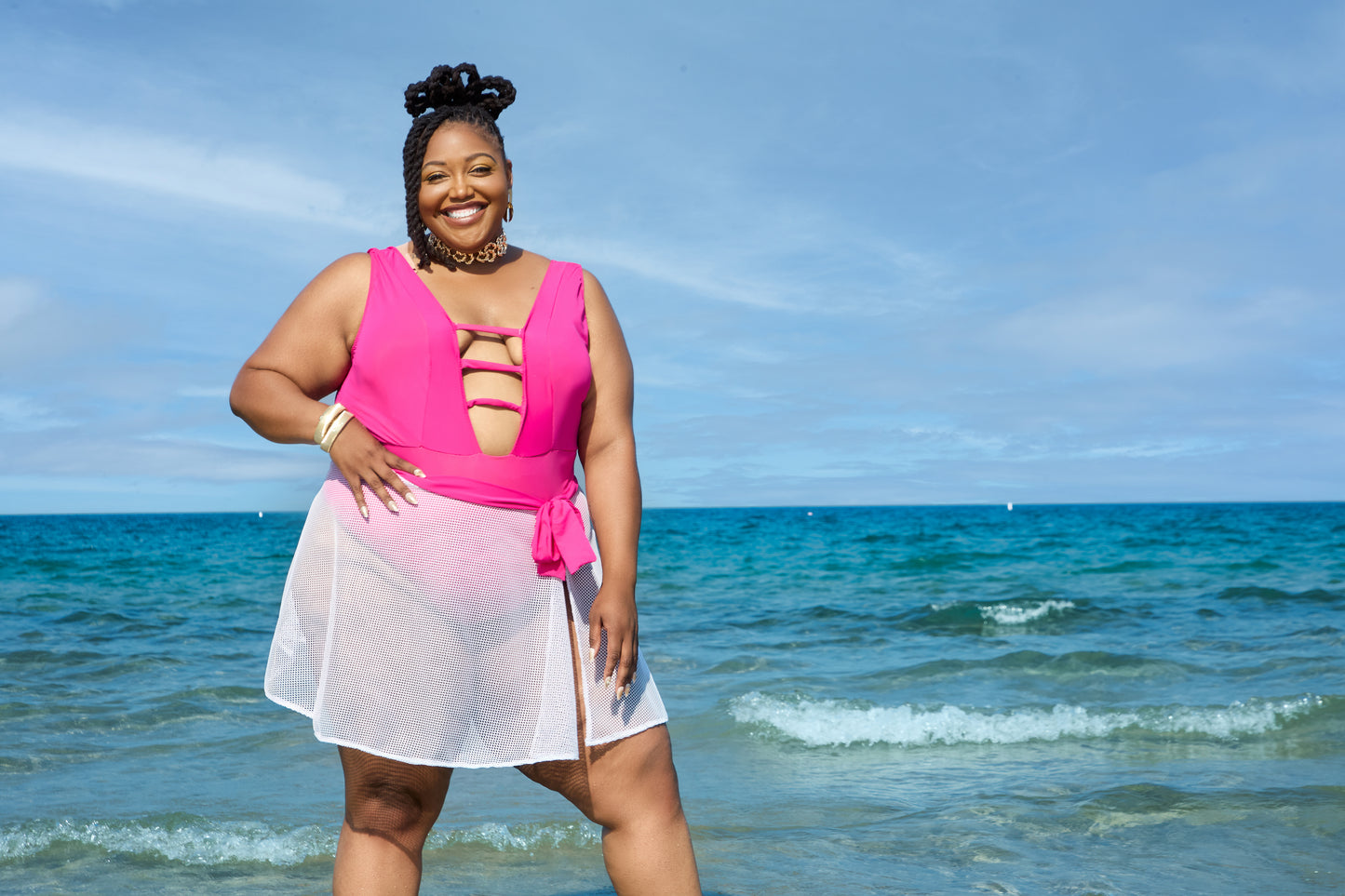 Barbados Body One Piece Swimsuit & Wrap