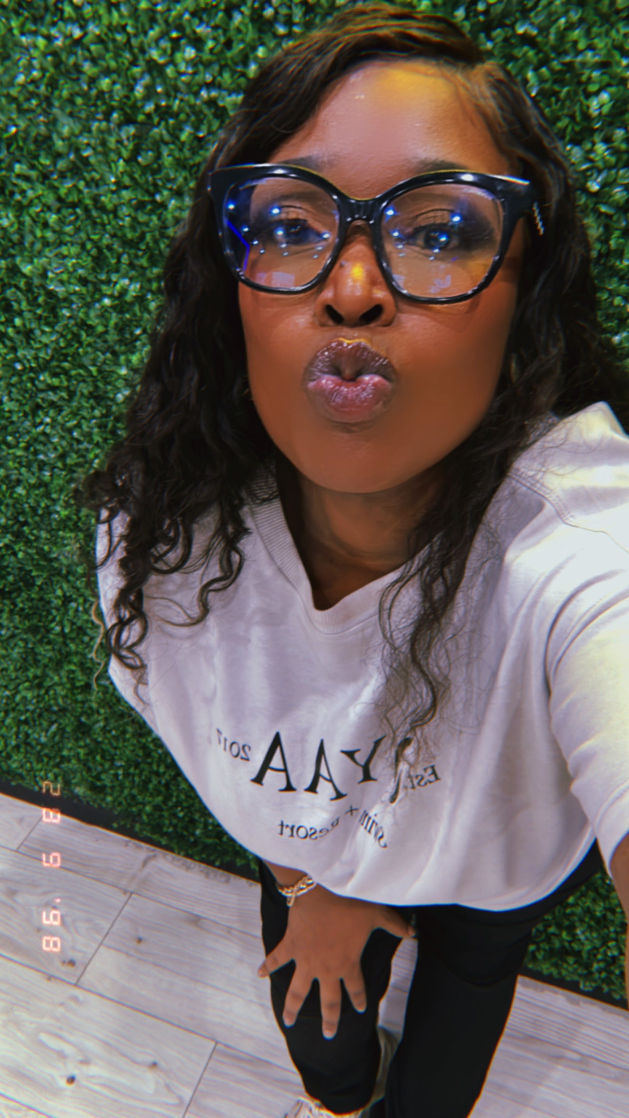 OYAA Swim + Resort Cropped Tee Taupe (Est. 2017)